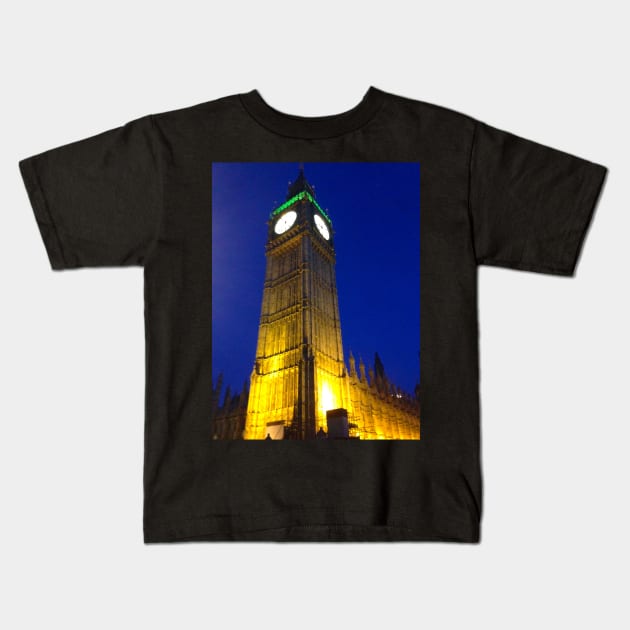 Big Ben Kids T-Shirt by ThatBird